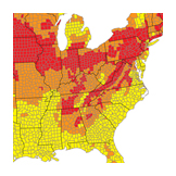 radon map