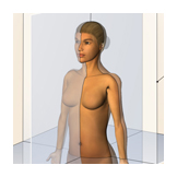 plane woman
